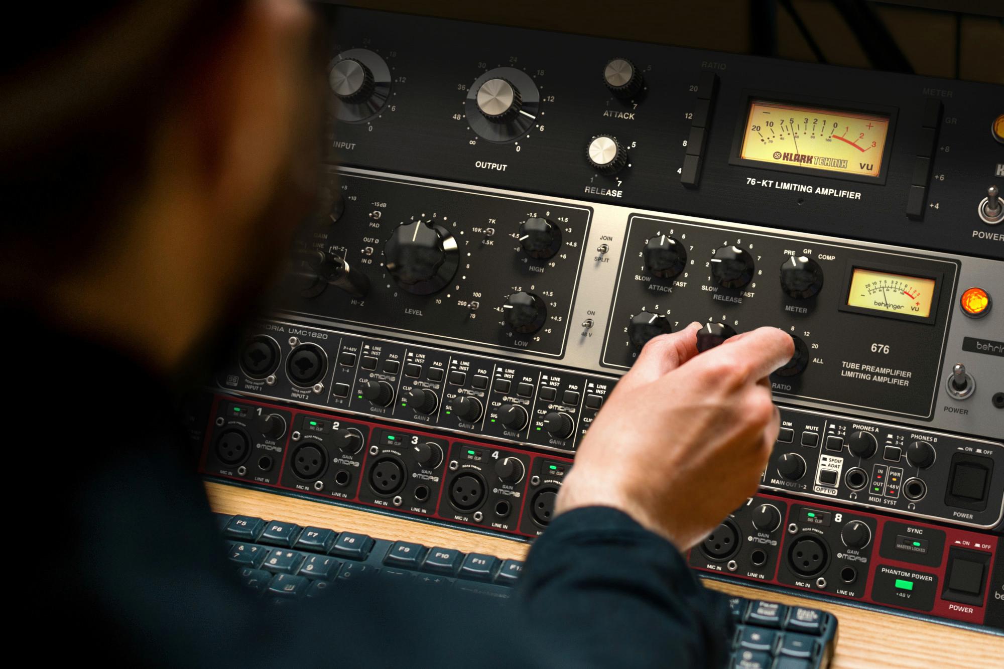 Behringer 676 Preamplifier & FET-Style Compressor - Andertons Music Co